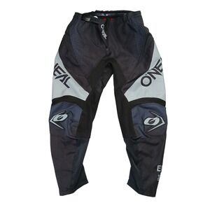 Oneal Element Youth MX Pants Black Grey Motocross Dirt Bike Racing Gear Size 24